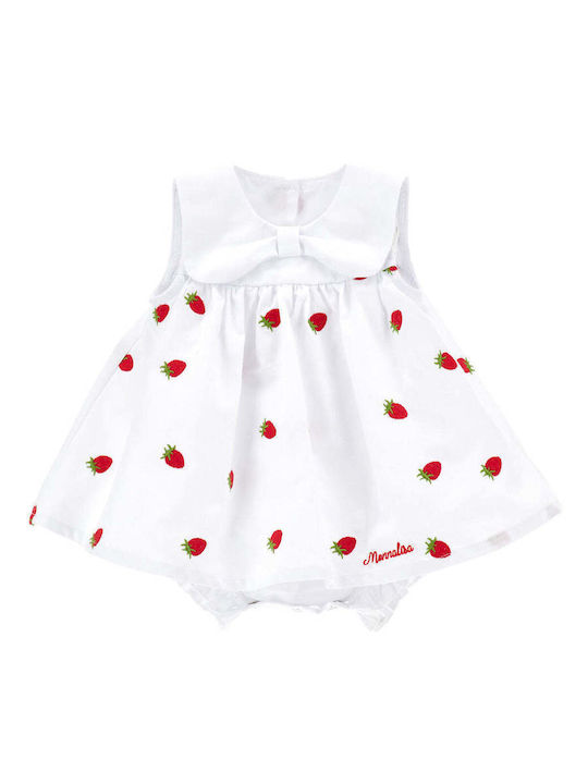 Baby Mädchenkleid Weiß