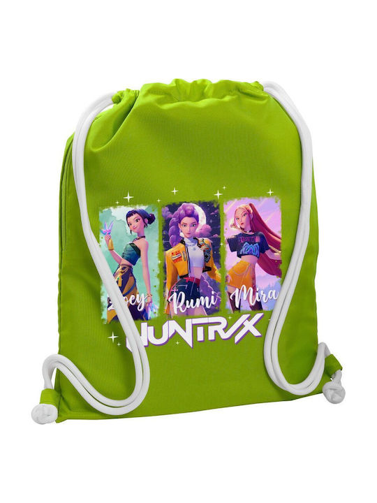 Koupakoupa K-pop Kids Bag Pouch Bag Green 48x40cm