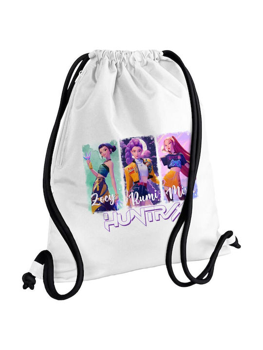 Koupakoupa X K-pop Kids Bag Pouch Bag White 48x40cm