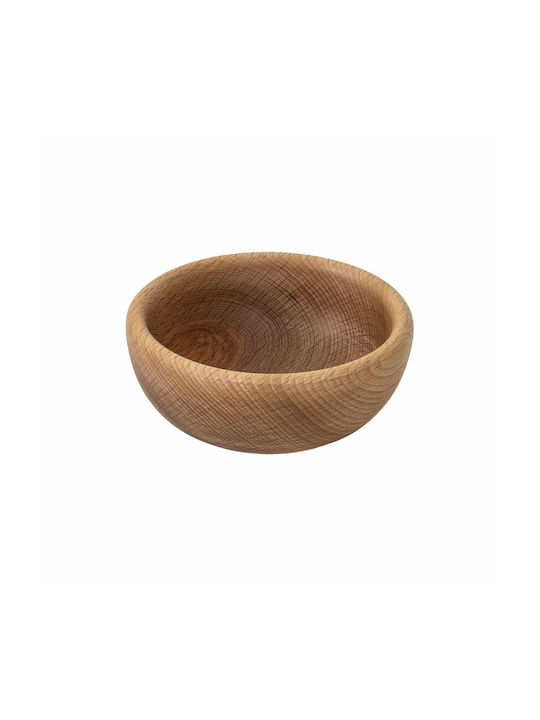 Bol Servire Rotund Din Lemn Cu Diametru 14cm
