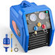 Vevor Portable Refrigerant Recovery Machine 3/4 Hp 220v 50hz Single Cylinder Ac Recovery Machine Liquid Vapor Refrigerant 1450 Rpm Recycling Unit Hvac Automotive & Household Air Conditioning Lmhsjbxsysdjt9pfp001v2