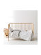 Kentia Set Baby Sheets Cradle Cotton White 60x120cm 2pcs