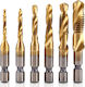 Burghiu HSS cu Cap de Foraj Hexagon Pentru Metal și Lemn 0.5mm / 53mm / 0.7mm / 0.8mm / 55mm / 1.25mm / 57mm / 1.5mm