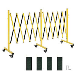 Vivatechnix Material De Construcție Pentru Garduri De Grădină Din Aluminiu 102 Cm Galben