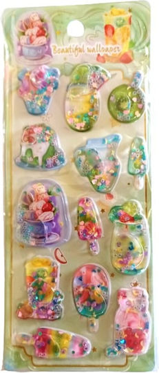 Kids Wall Decoration Sticker 3D 3cm