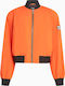 Γυναικείο Bomber Jacket Πορτοκαλι
