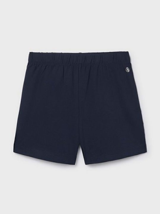Mayoral Kids Fabric Shorts/Bermuda Navy Blue