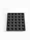 Pavoni Bakeware Tin Silicone 30 Sockets 4.5x4.35x2.2cm