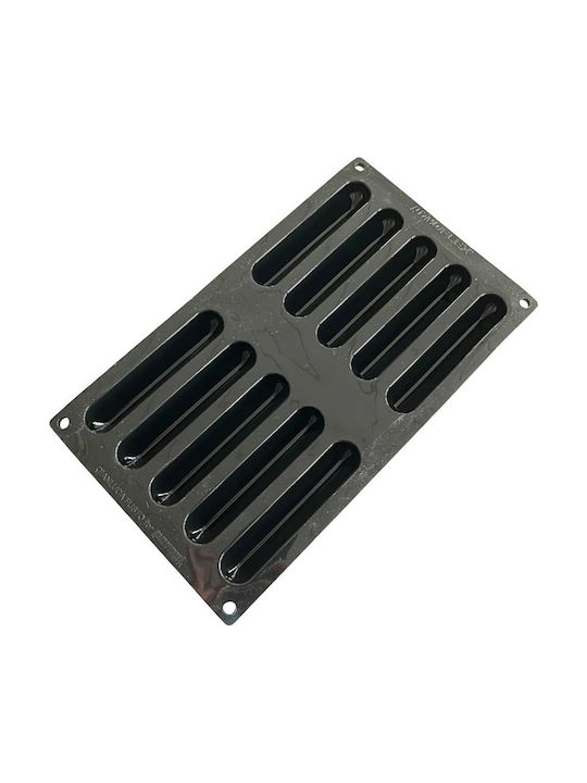 Pavoni Bakeware Tin for Tart Silicone 10 Sockets 11.7x1.95cm