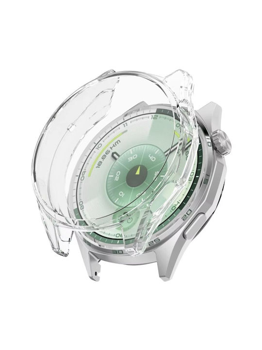 Husă din Silicon în Culoare Transparentă pentru Huawei Watch Gt 6 46mm