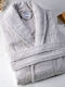 Down Town Home Bathrobe Light Gray 450gsm