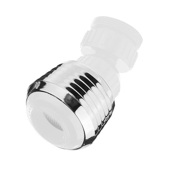 Avizar Reducător de Debit Filtru Jet Dublu Anticoroziv pentru Baterie Alb Gri Avizar Reducător de Debit Filtru Jet Dublu Anticoroziv pentru Baterie Alb Gri