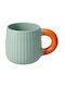 Koopman Keramiktasse Blau 395ml