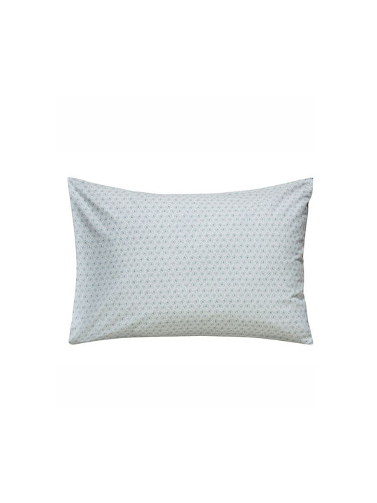 Kentia Evanthia 02a Set Of Pillowcases With Envelope Cover Gray 50x70cm