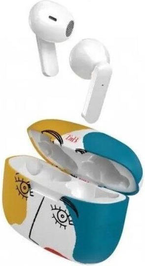 T'nB EBXART3 In-Ear Bluetooth Kopfhörer mit Ladekoffer Weiß