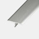 Bolston 1.5mm Aluminium Profil Typ T 250cm Matt Silber