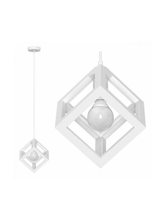 Spot Light Lumini Suspendate Alb Cu Bază De Bec E27
