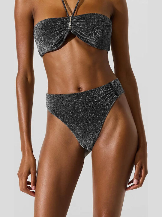 Bikini Slip Black Lurex B1W46015-919