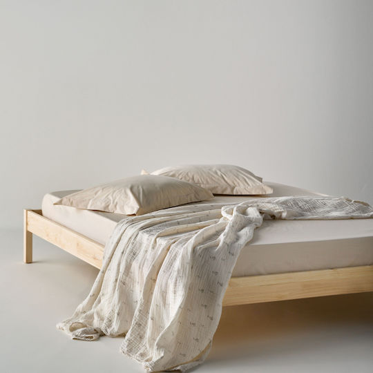 Kentia Luma Ημίδιπλη 180x240εκ. Εκρού