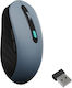 Keychron BM25 BM25-C61 Ασύρματο & Ενσύρματο Εργονομικό Bluetooth Ποντίκι Γκρι
