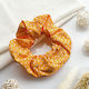 Avizar Classic Sweet Cotton Hair Retro Chic Orange Polka Dot Orange