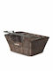Basil Brown Bicycle Basket