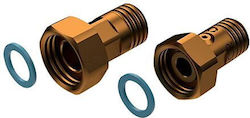 Water Meter Switch 1 1/2 X 1 1/4 Red Metal Set Gaskets Switch Check Valve Cat 2