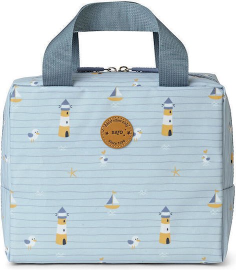 Saro Insulated Handbag Hugs 6 Liters Navy Hugs M19 x P24 x H10cm
