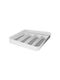 Tăvi Pentru Tacâmuri De Sertar Din Plastic 32.5x29x4.5cm Albă
