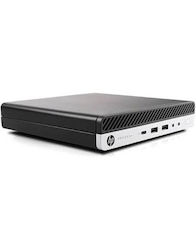 HP ProDesk 600 G5 Tiny Überarbeiteter Grade A (Kern i7-8700T/8GB/256GB SSD/Kein Betriebssystem)