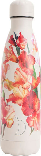 Chilly's Floral Series Bottle Thermos Stainless Steel BPA Free 500ml Floral Golden Hour