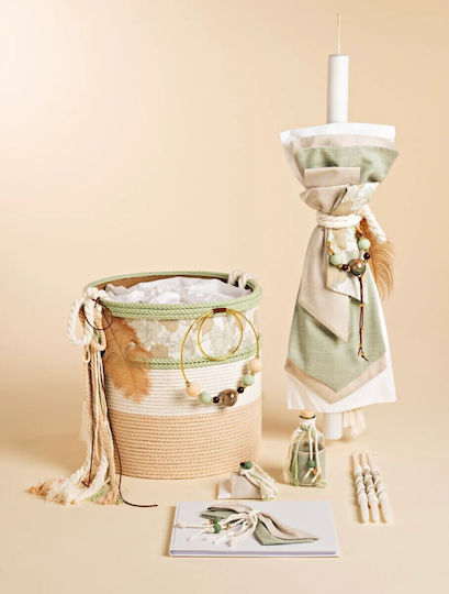 Baby Bloom Cutie De Botez Din Lemn
