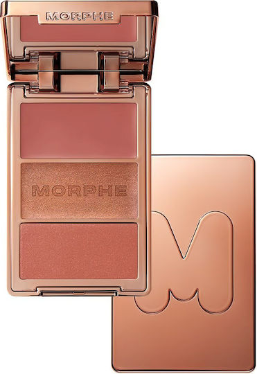 Morphe Cheek Thrills Paletă Multi-finish Pentru Față Fard Obraz Yacht Day