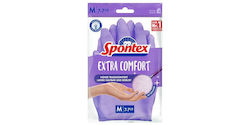 Spontex Set Mănuși De Curățenie Din Latex Mărime Medie