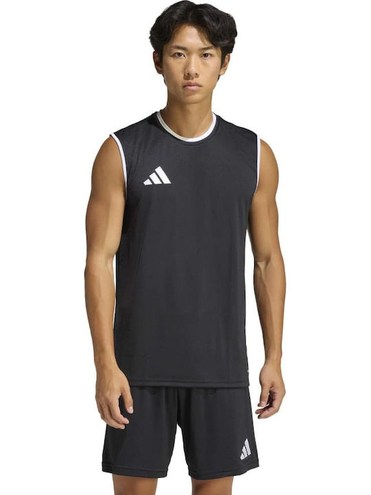 adidas Entrada 26 Мъжка Тениска Черна
