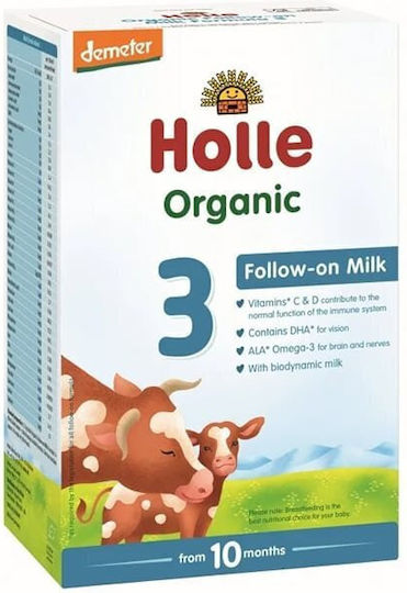 Holle Lapte Praf pentru 10+ Luni 600gr