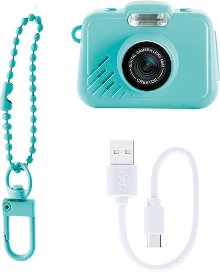 AS Photo Creator Mini Compact Φωτογραφική Μηχανή Γαλάζια