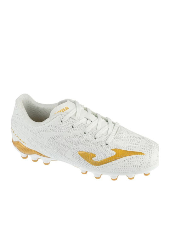 Joma Kids Soccer Cleats Evolution Jr Molded White