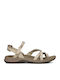 Tirra Women's Flat Sandals Sporty Beige