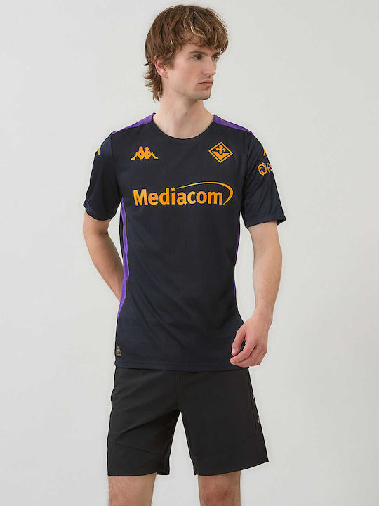 Fiorentina 4456540010-Black Men's Football Jersey