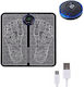 Massage Mat for Legs & Body Black