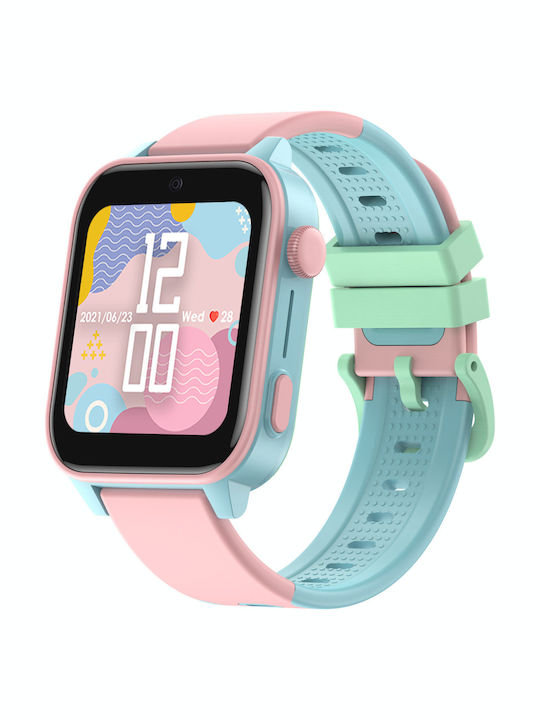 Bemi Kids' Smartwatch 4G with GPS & Camera Pink