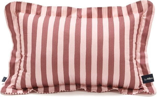 La Millou Perna Antisufocare Pentru Bebeluși Stripes Roz 50x70 cm