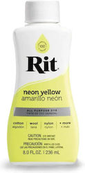 Rit Dye Liquid All-Purpose Fabric Dye Neon Yellow 236ml