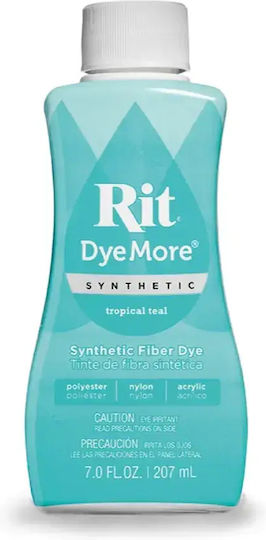 Rit Dyemore Liquid Βαφή Συνθετικών Υλικών – Tropical Teal 236ml