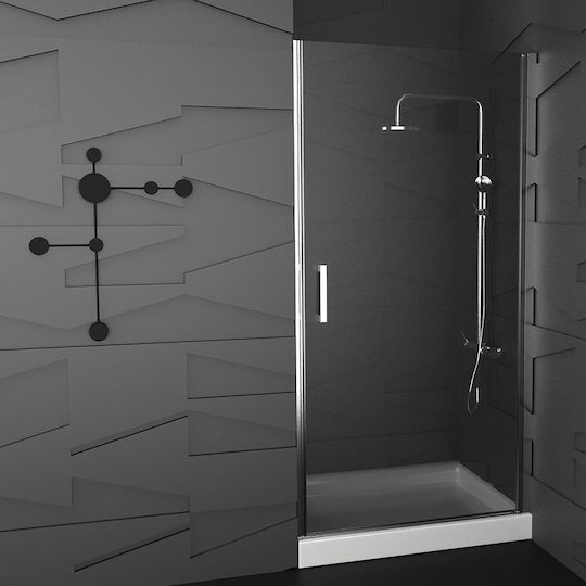 Orabella Door Καμπίνα Ντουζιέρας με Ανοιγόμενη Πόρτα 80x90x190cm Orabella Door Καμπίνα Ντουζιέρας με Ανοιγόμενη Πόρτα 80x90x190cm