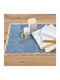 Nef-Nef Homeware Комплект Бански Килими Памучни Vertia Blue 60x90см