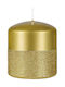 Donau Decorative Gold Candle