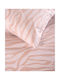 Rythmos Trisha Pillowcase Set with Envelope Cover Pink 50x70cm