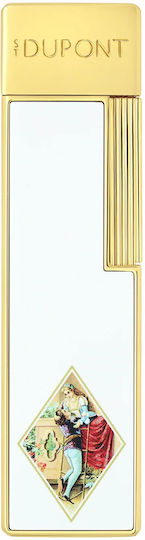 S.T. Dupont Feuerzeug in Weißer Farbe